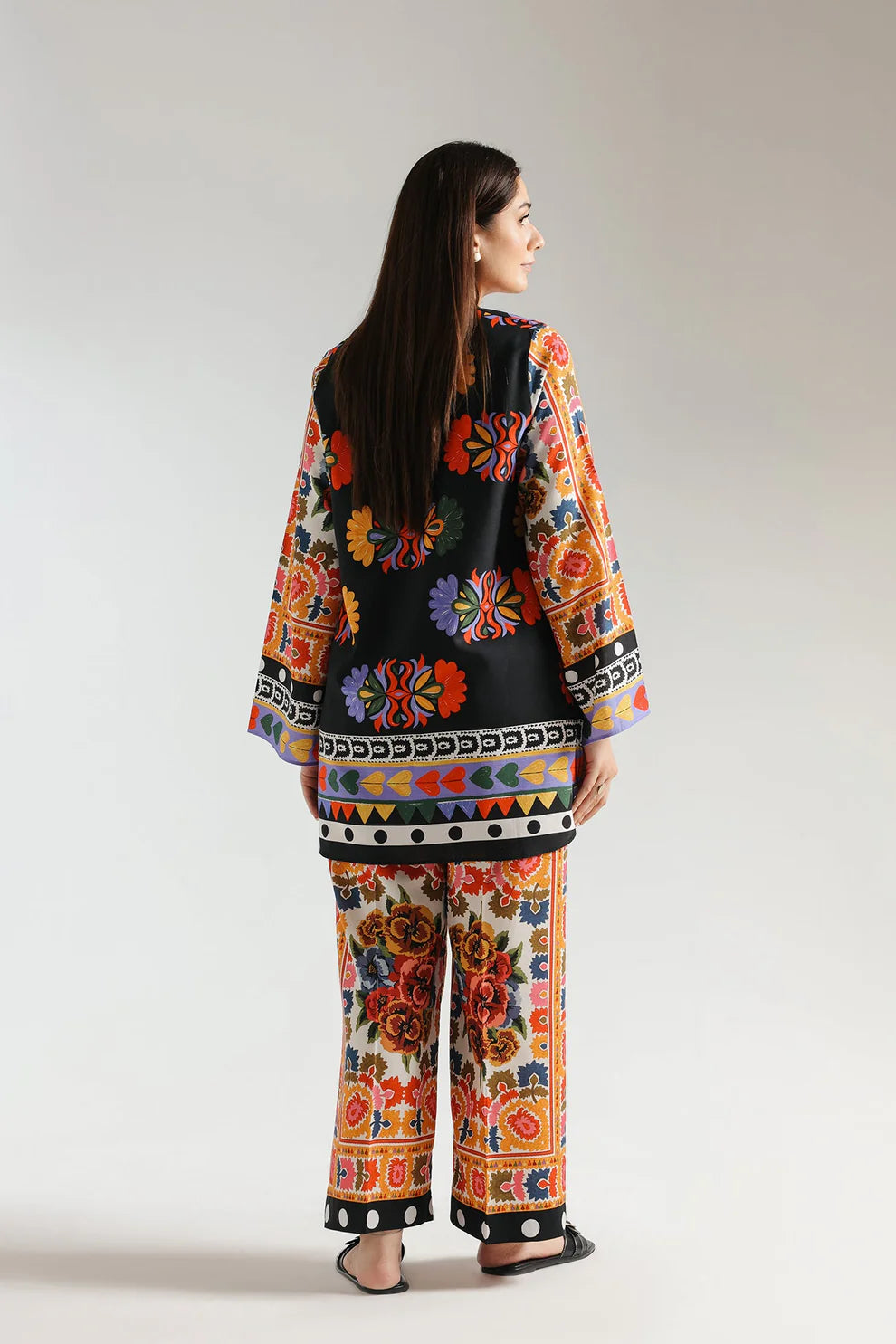 Beautiful 2PC Printed Shirt And Trouser